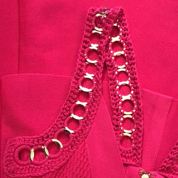 Marciano Guess Pink Fit & Flare Bandage Dress - Picture 5 of 7